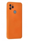 Mey İthalat®  General Mobile GM 21 Kılıf Nano içi Kadife Silikon - Turuncu