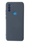 Mey İthalat®  General Mobile GM 21 Plus Kılıf Nano içi Kadife Silikon - Gri