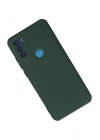 Mey İthalat®  General Mobile GM 21 Plus Kılıf Nano içi Kadife Silikon - Koyu Yeşil