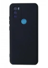 Mey İthalat®  General Mobile GM 21 Plus Kılıf Nano içi Kadife Silikon - Lacivert