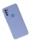 Mey İthalat®  General Mobile GM 21 Plus Kılıf Nano içi Kadife Silikon - Lila