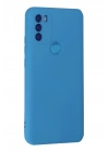 Mey İthalat®  General Mobile GM 21 Plus Kılıf Nano içi Kadife Silikon - Mavi