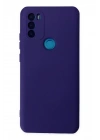 Mey İthalat®  General Mobile GM 21 Plus Kılıf Nano içi Kadife Silikon - Mor