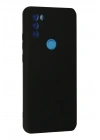 Mey İthalat®  General Mobile GM 21 Plus Kılıf Nano içi Kadife Silikon - Siyah