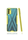 Mey İthalat®  General Mobile GM 21 Plus Kılıf Platin Silikon - Sarı