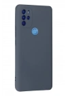 Mey İthalat®  General Mobile GM 21 Pro Kılıf Nano içi Kadife Silikon - Gri