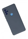 Mey İthalat®  General Mobile GM 21 Pro Kılıf Nano içi Kadife Silikon - Gri