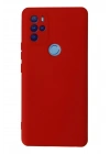 Mey İthalat®  General Mobile GM 21 Pro Kılıf Nano içi Kadife Silikon - Kırmızı