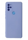 Mey İthalat®  General Mobile GM 21 Pro Kılıf Nano içi Kadife Silikon - Lila