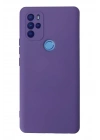 Mey İthalat®  General Mobile GM 21 Pro Kılıf Nano içi Kadife Silikon - Mor
