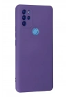 Mey İthalat®  General Mobile GM 21 Pro Kılıf Nano içi Kadife Silikon - Mor
