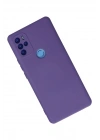 Mey İthalat®  General Mobile GM 21 Pro Kılıf Nano içi Kadife Silikon - Mor