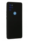 Mey İthalat®  General Mobile GM 21 Pro Kılıf Nano içi Kadife Silikon - Siyah