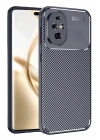 Mey İthalat®  Honor 200 Kılıf Auto Focus Karbon Kapak - Lacivert
