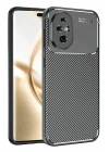 Mey İthalat®  Honor 200 Kılıf Auto Focus Karbon Kapak - Siyah