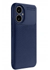 Mey İthalat®  Honor 400 Kılıf Auto Focus Karbon Kapak - Lacivert