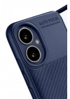 Mey İthalat®  Honor 400 Kılıf Auto Focus Karbon Kapak - Lacivert