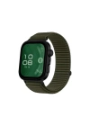 Mey İthalat®  Huawei Fit 4 Braid Kordon - Koyu Yeşil