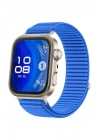 Mey İthalat®  Huawei Fit 4 Braid Kordon - Mavi
