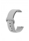 Mey İthalat®  Huawei GT4 41mm 18mm Klasik Kordon - Açık Gri