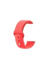 Mey İthalat®  Huawei GT4 41mm 18mm Klasik Kordon - Kırmızı