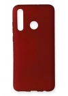 Mey İthalat®  Huawei Honor 20 Lite Kılıf First Silikon - Bordo