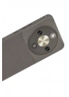 Mey İthalat®  Huawei Honor Magic 8 Lite Auto Focus Karbon Kapak - Gri