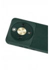 Mey İthalat®  Huawei Honor Magic 8 Lite Auto Focus Karbon Kapak - Koyu Yeşil