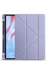 Mey İthalat®  Huawei Honor Pad X9A Kalemlikli Mars Tablet Kılıfı - Lila