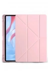 Mey İthalat®  Huawei Honor Pad X9A Kalemlikli Mars Tablet Kılıfı - Rose Gold