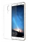Mey İthalat®  Huawei Mate 10 Lite Kılıf Lüx Şeffaf Silikon