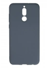 Mey İthalat®  Huawei Mate 10 Lite Kılıf Nano içi Kadife Silikon - Gri