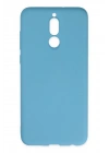 Mey İthalat®  Huawei Mate 10 Lite Kılıf Nano içi Kadife Silikon - Mavi