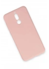 Mey İthalat®  Huawei Mate 10 Lite Kılıf Nano içi Kadife Silikon - Pudra