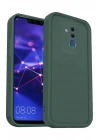 Mey İthalat®  Huawei Mate 20 Lite Kılıf Viera Silikon - Koyu Yeşil