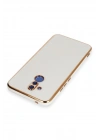 Mey İthalat®  Huawei Mate 20 Lite Kılıf Volet Silikon - Beyaz