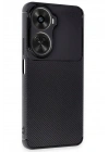 Mey İthalat®  Huawei Nova 12 SE Kılıf Auto Focus Karbon Kapak - Siyah