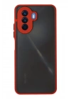 Mey İthalat®  Huawei Nova Y70 Kılıf Montreal Silikon Kapak - Kırmızı