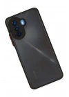 Mey İthalat®  Huawei Nova Y70 Kılıf Montreal Silikon Kapak - Siyah