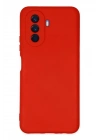 Mey İthalat®  Huawei Nova Y70 Kılıf Nano içi Kadife Silikon - Kırmızı