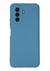 Mey İthalat®  Huawei Nova Y70 Kılıf Nano içi Kadife Silikon - Mavi
