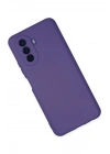 Mey İthalat®  Huawei Nova Y70 Kılıf Nano içi Kadife Silikon - Mor