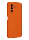Mey İthalat®  Huawei Nova Y70 Kılıf Nano içi Kadife Silikon - Turuncu