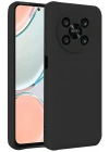 Mey İthalat®  Huawei Nova Y90 Kılıf First Silikon - Siyah