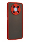 Mey İthalat®  Huawei Nova Y90 Kılıf Montreal Silikon Kapak - Kırmızı