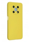Mey İthalat®  Huawei Nova Y90 Kılıf Nano içi Kadife Silikon - Sarı