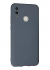Mey İthalat®  Huawei P Smart 2019 Kılıf Nano içi Kadife Silikon - Gri