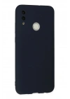 Mey İthalat®  Huawei P Smart 2019 Kılıf Nano içi Kadife Silikon - Lacivert