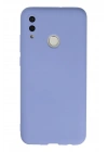 Mey İthalat®  Huawei P Smart 2019 Kılıf Nano içi Kadife Silikon - Lila