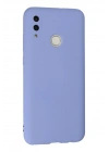 Mey İthalat®  Huawei P Smart 2019 Kılıf Nano içi Kadife Silikon - Lila